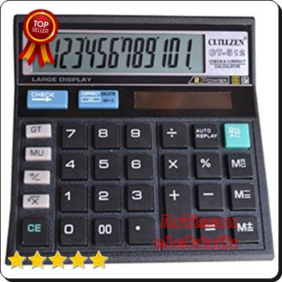 

Calculator citizen ct 512