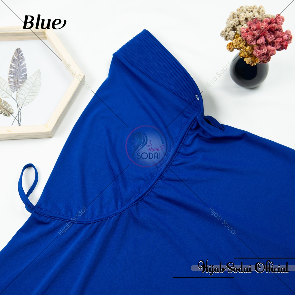 KHIMAR SERUT JOKOWI M | BERGO ADIBA UKURAN M-Blue