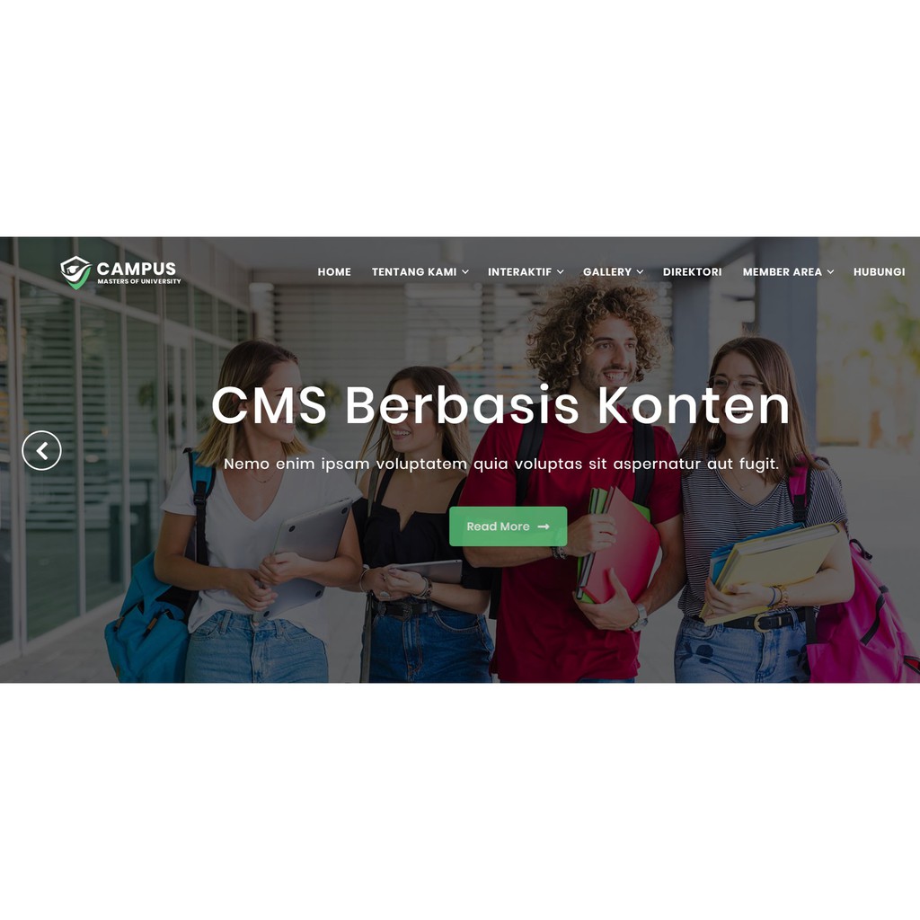 Script website sekolah responsive 2020