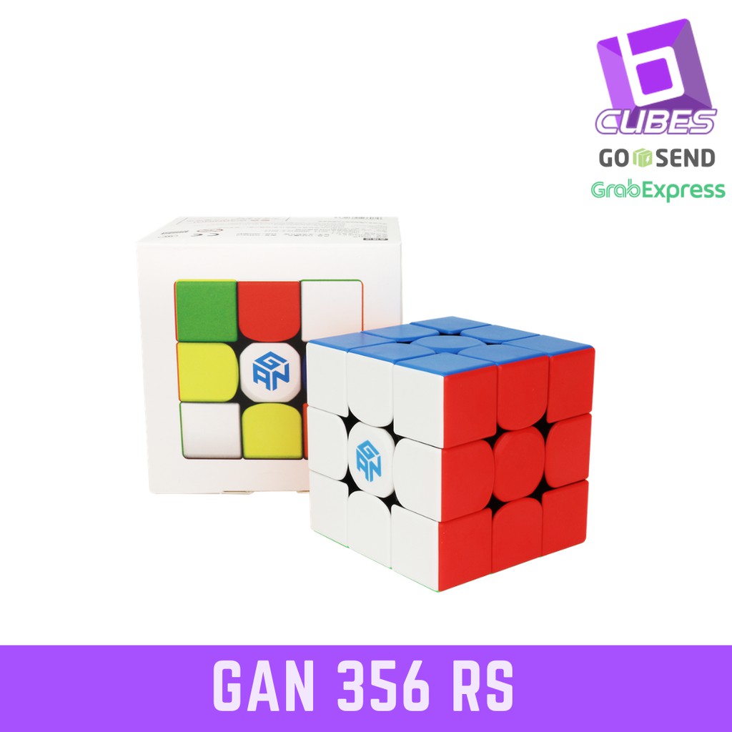 Rubik 3x3 - GAN RS 3x3 - GAN356 RS - GAN 356 RS Stickerless - GAN 3x3