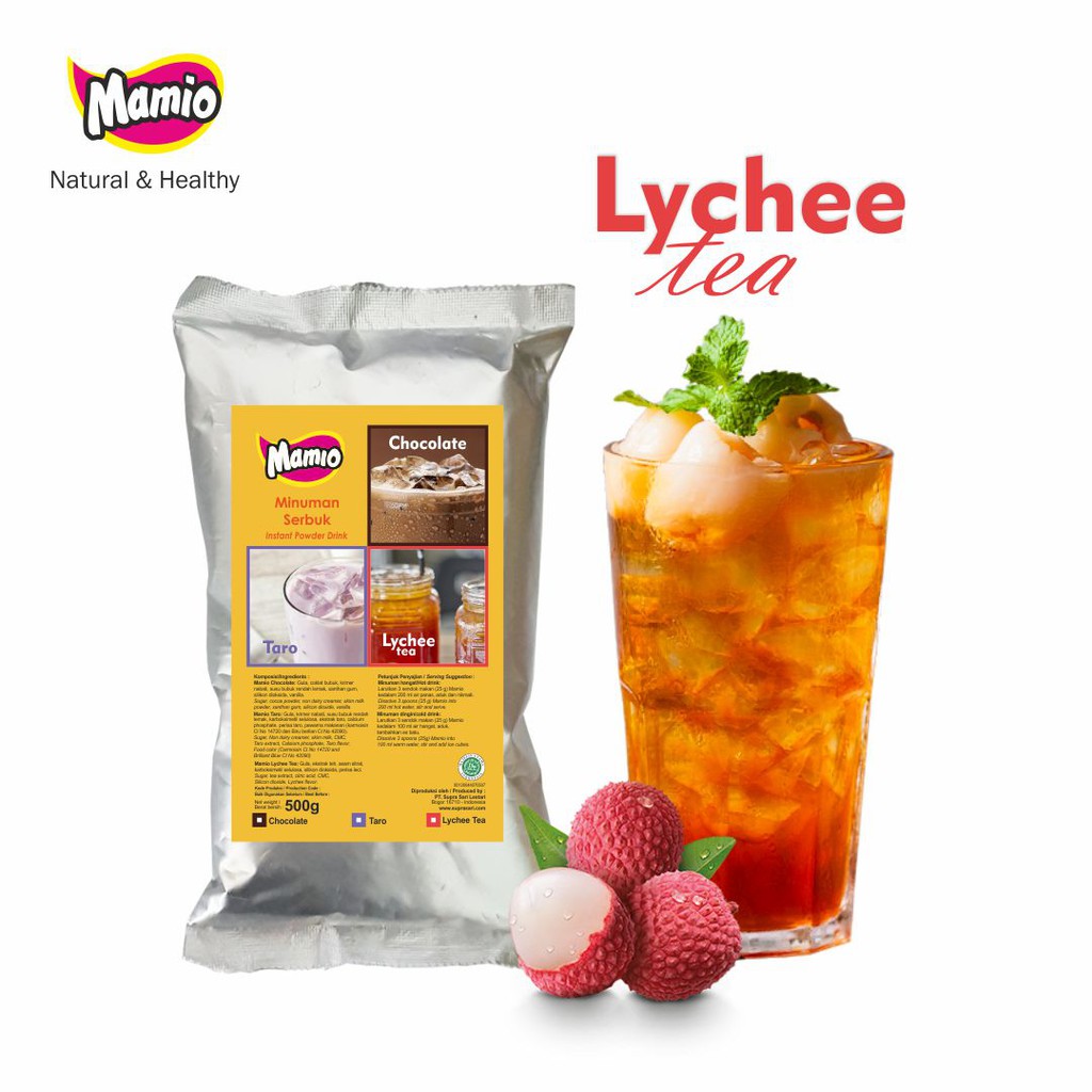 

Lychee Tea | Bubuk Minuman Lychee Tea mos