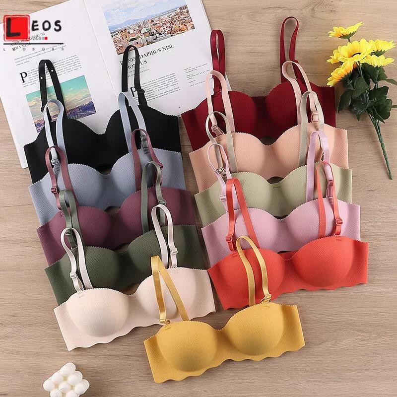 Blackpink Bra Push Up Invisible BH Bralette Strapless Pakaian Dalam Wanita 9004