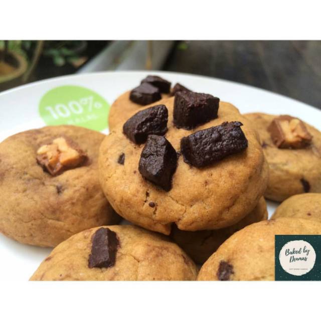 

Soft Cookies Bakedbydenmas Paket F isi 7 pcs