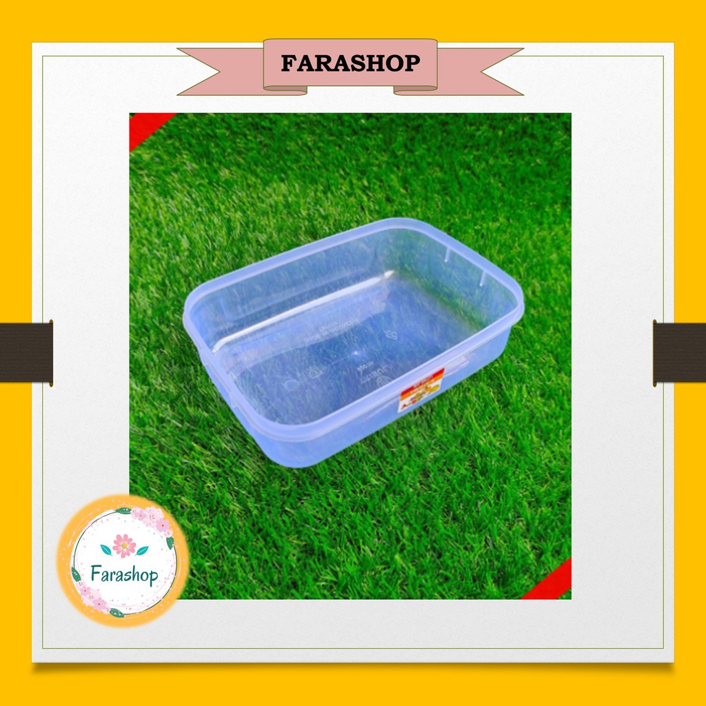 KOTAK MAKANAN PLASTIK EX BOX DURIAN PANCAKE 900 ML