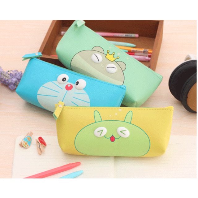 

Tempat pensil kartun mata 3D