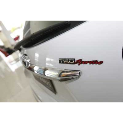 Emblem/ Logo TRD Sportivo Murah Barang Berkualitas Merah Chrome