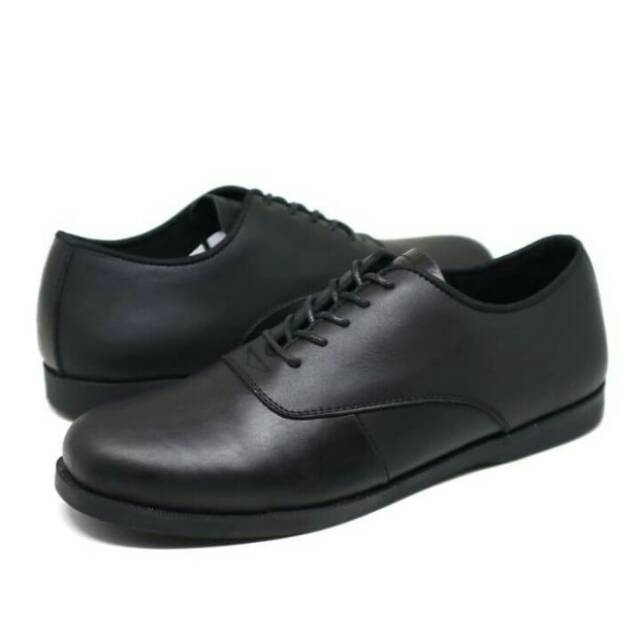 MORNINGBELL | Sepatu Formal Pantofel Pria Hitam Tali Kerja Kantor Kuliah CDS