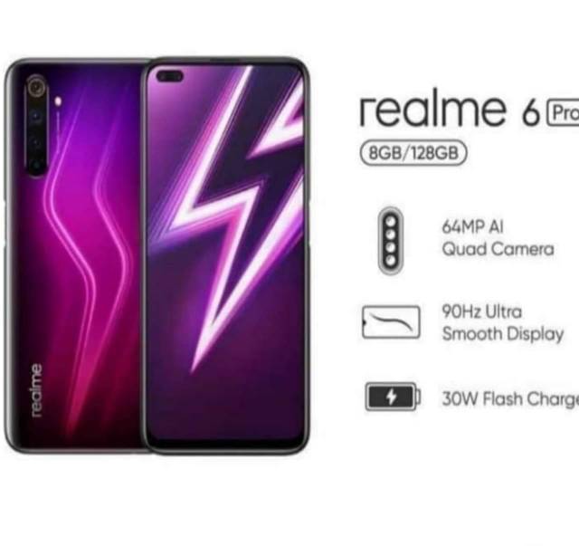 REALME 6 PRO RAM 8/128 GB | REALME 6 4/128 8/128 GARANSI RESMI REALME INDONESIA