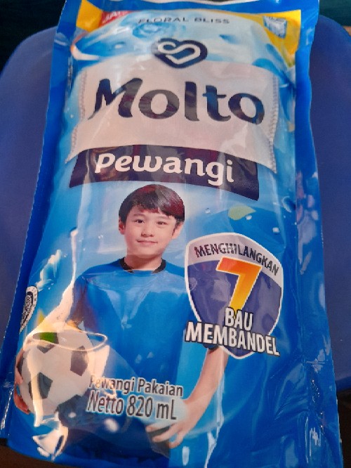 Molto Pewangi 820ml Floral Bliss Flower Shower Refill