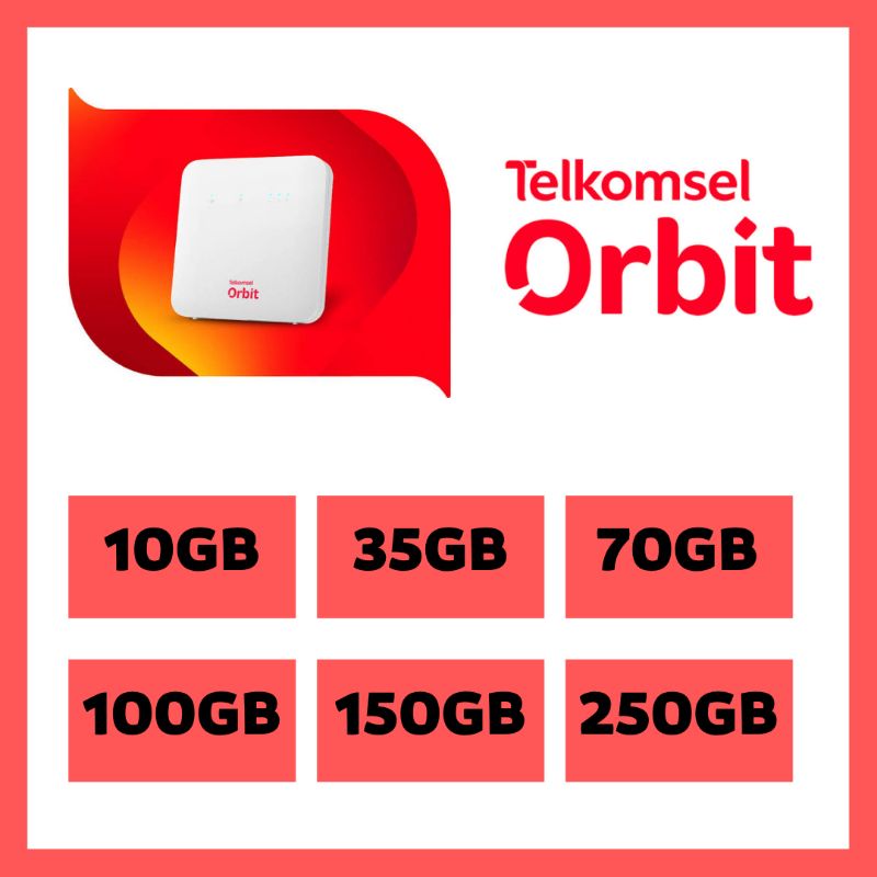 Paket Data Internet Modem Telkomsel Orbit Murah