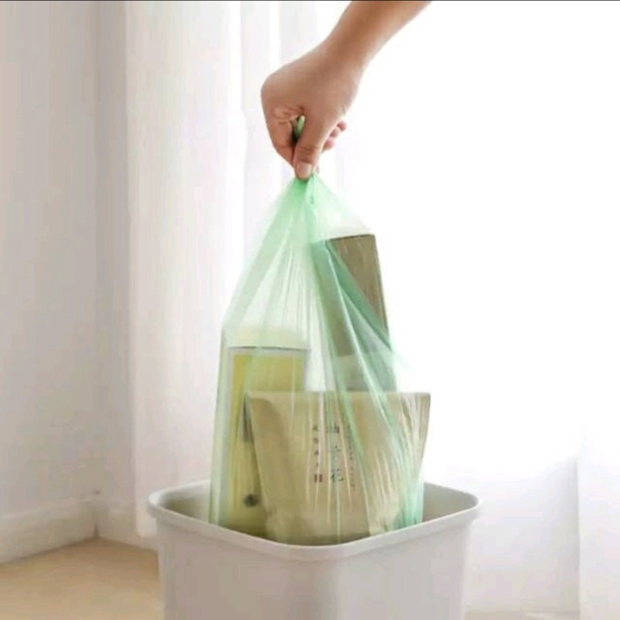 KANTONG PLASTIK UNTUK SAMPAH // KANTONG PLASTIK GULUNG PER ROLL 45X50CM - BC