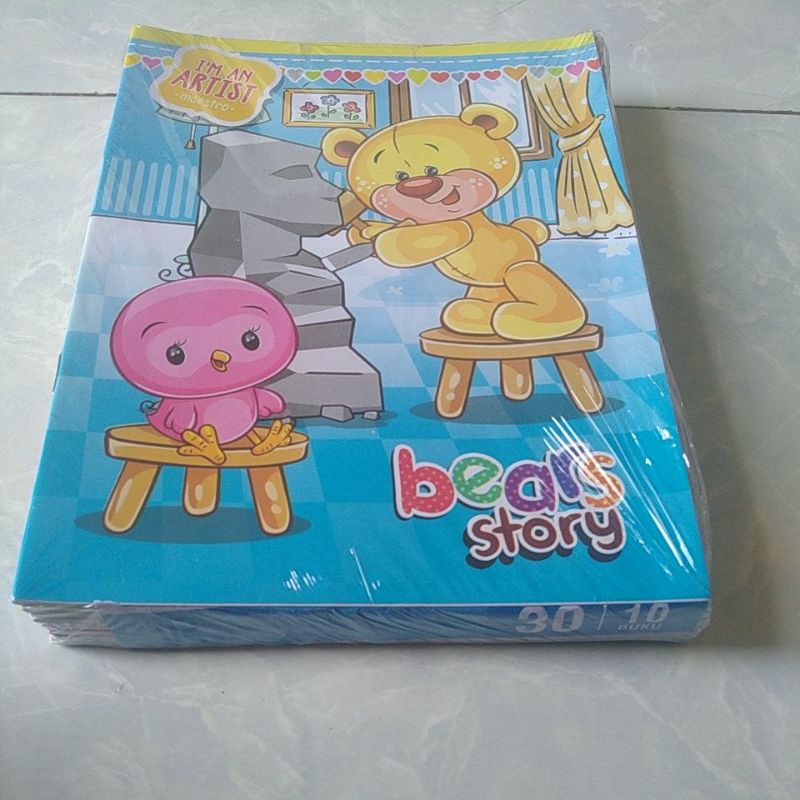 

buku tulis 30 lembar.harga tertera per 1 bks isi 10 buku.