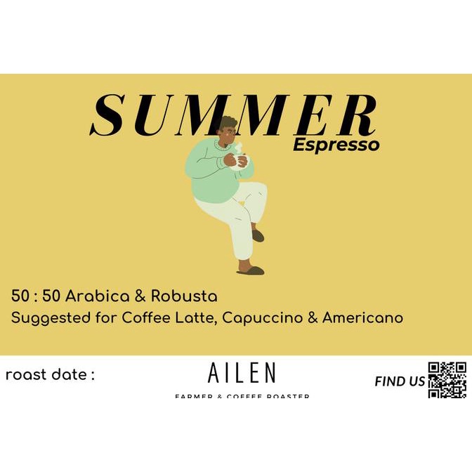 

Kopi Espresso House Blend 50% Arabika 50% Robusta 1kg (Biji/Bubuk)