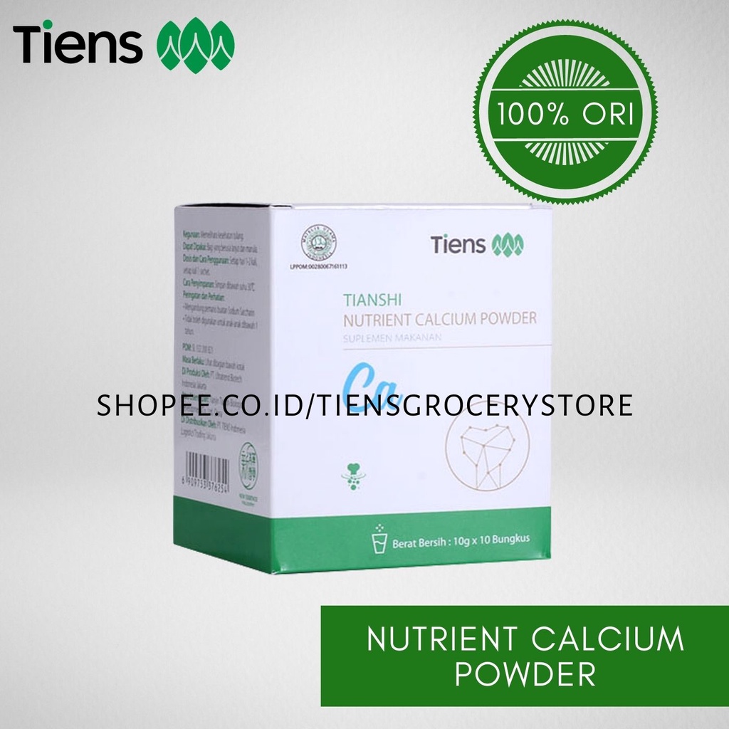 

Susu Patah Tulang Nutrient Calsium Powder Tiens