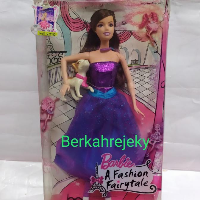 BONEKA BARBIE A FASHION FAIRYTALE Best Seller
