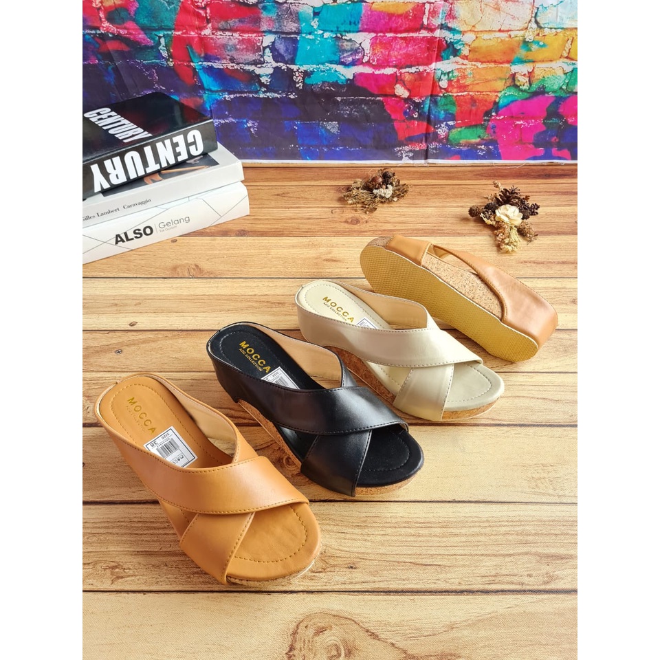 ABBUSHOES  Af 24 Wedges Wanita - Silang