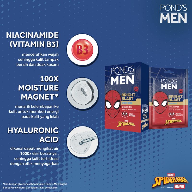 Masker Ponds Men Wajah | Muka