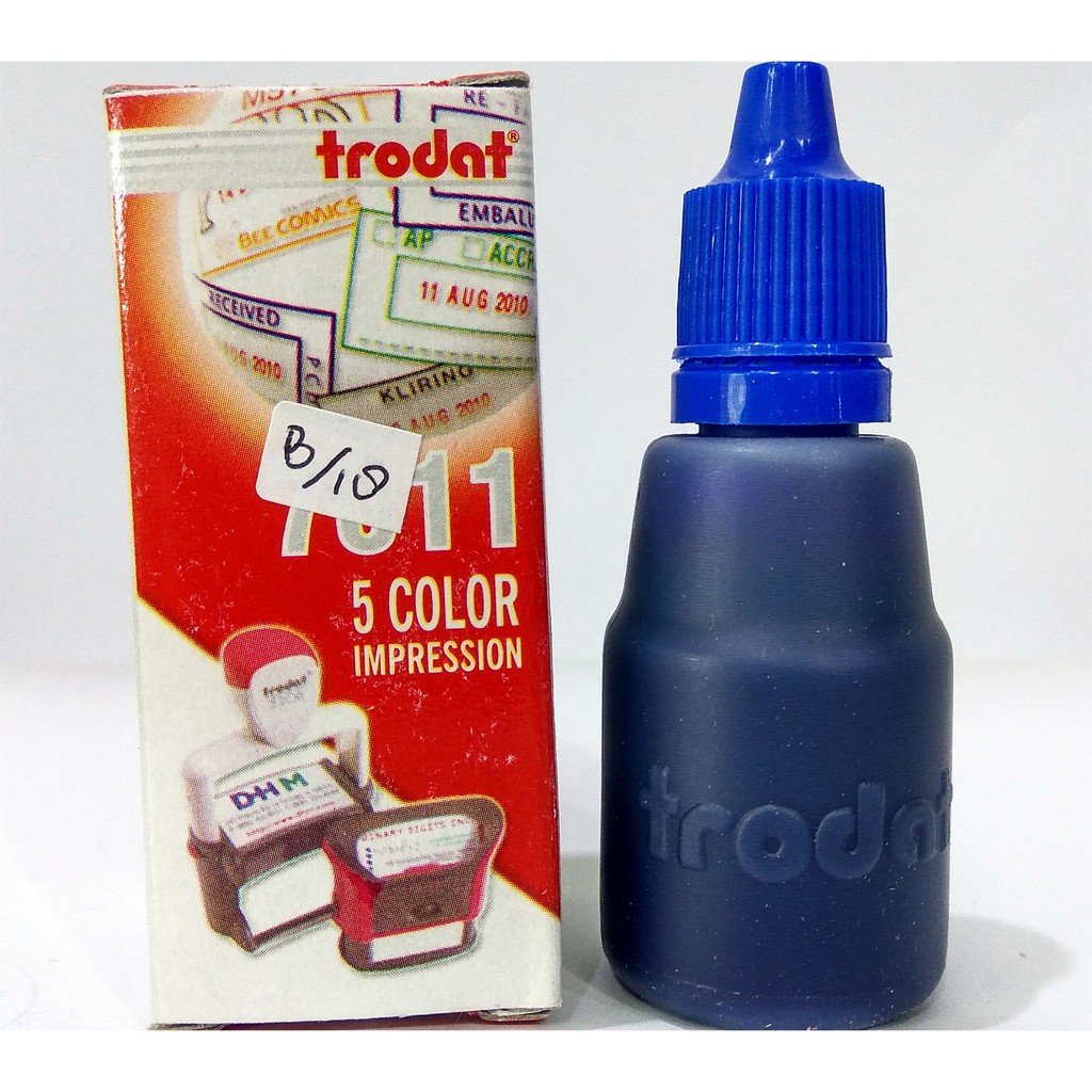 

Tinta Stempel Warna Biru