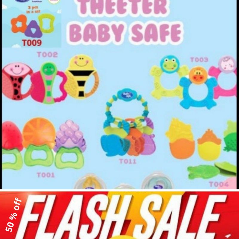 Baby Safe Teether Mainan Gigitan Bayi
