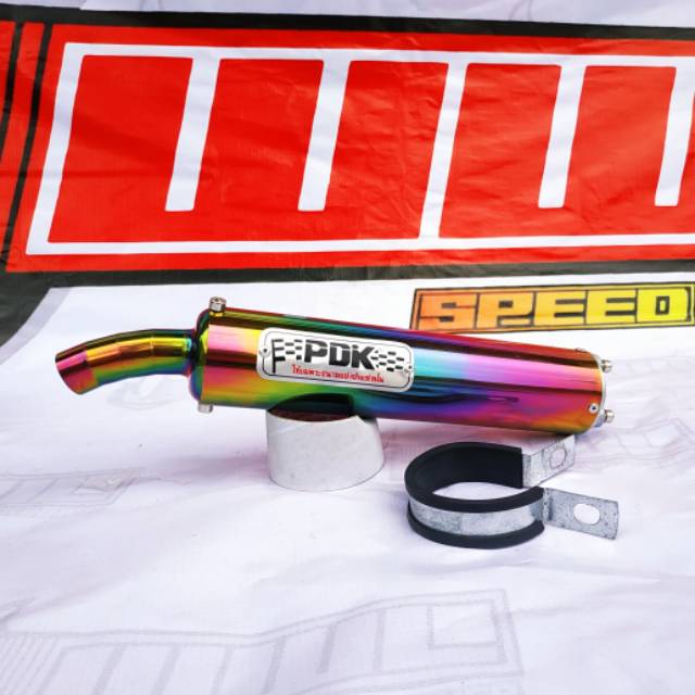 Silincer Knalpot Racing NINJA R - RR - SS - RX KING - F1ZR - SATRIA PDK Rainbow
