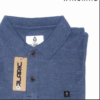 Terbagus Winski Kaos  Polo Shirt Premium Blue Denim Misty 