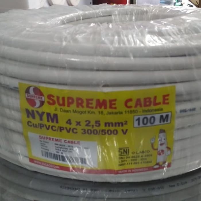 KABEL NYM 4x2.5 SUPREME 100m
