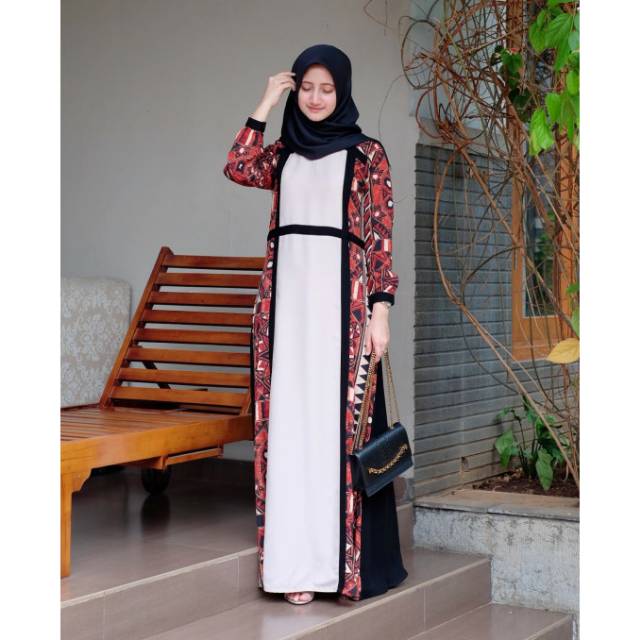 Syahila dress etnik by kaleela.id