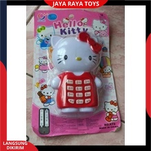 MAINAN ANAK HP HANDPHONE HELL0 KITY TELEPHONE TELEPON ANAK BERSUARA SNI TERBARU EDUKASI ANAK