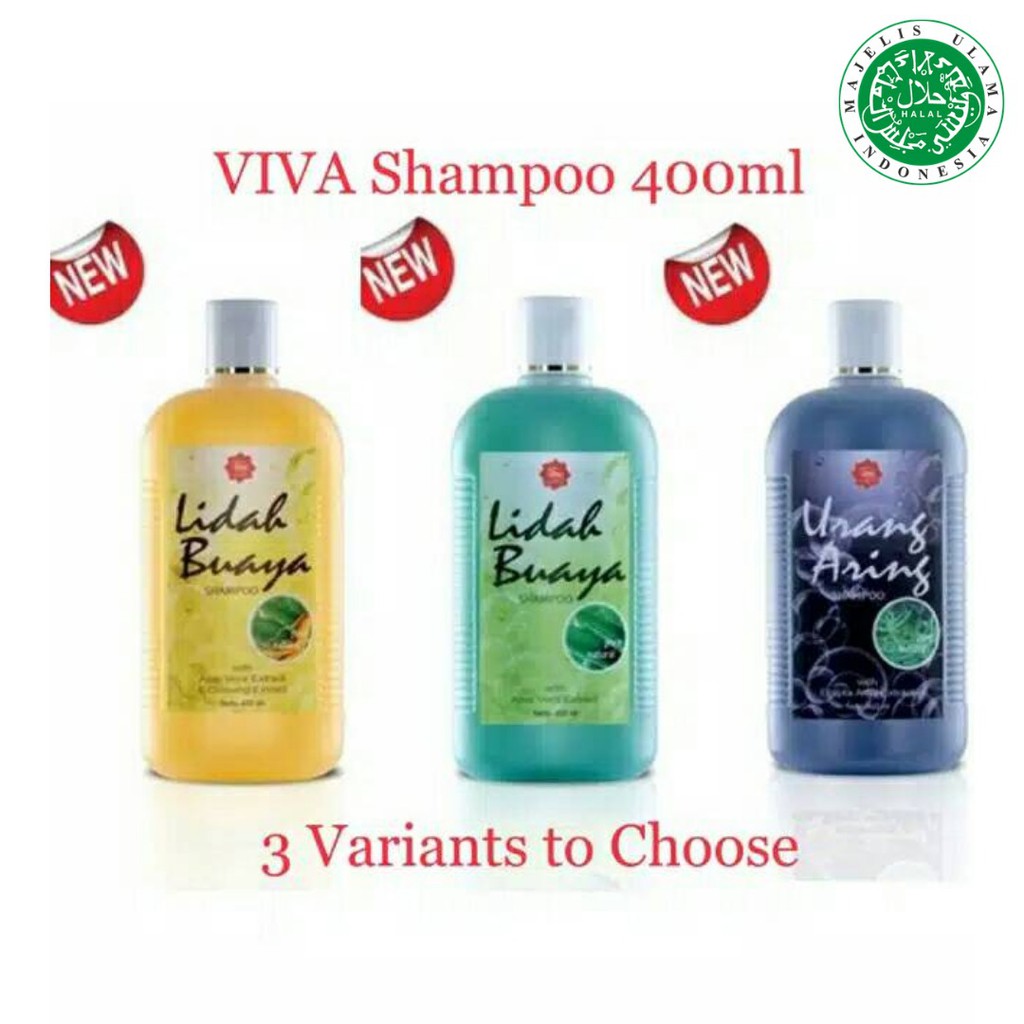 VIVA Shampoo 400ml BPOM / Hair Care Shampo Sampo Atasi Rontok by AILIN