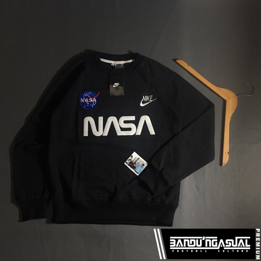 CREWNECK "NIKE X NASA" (BLACK)