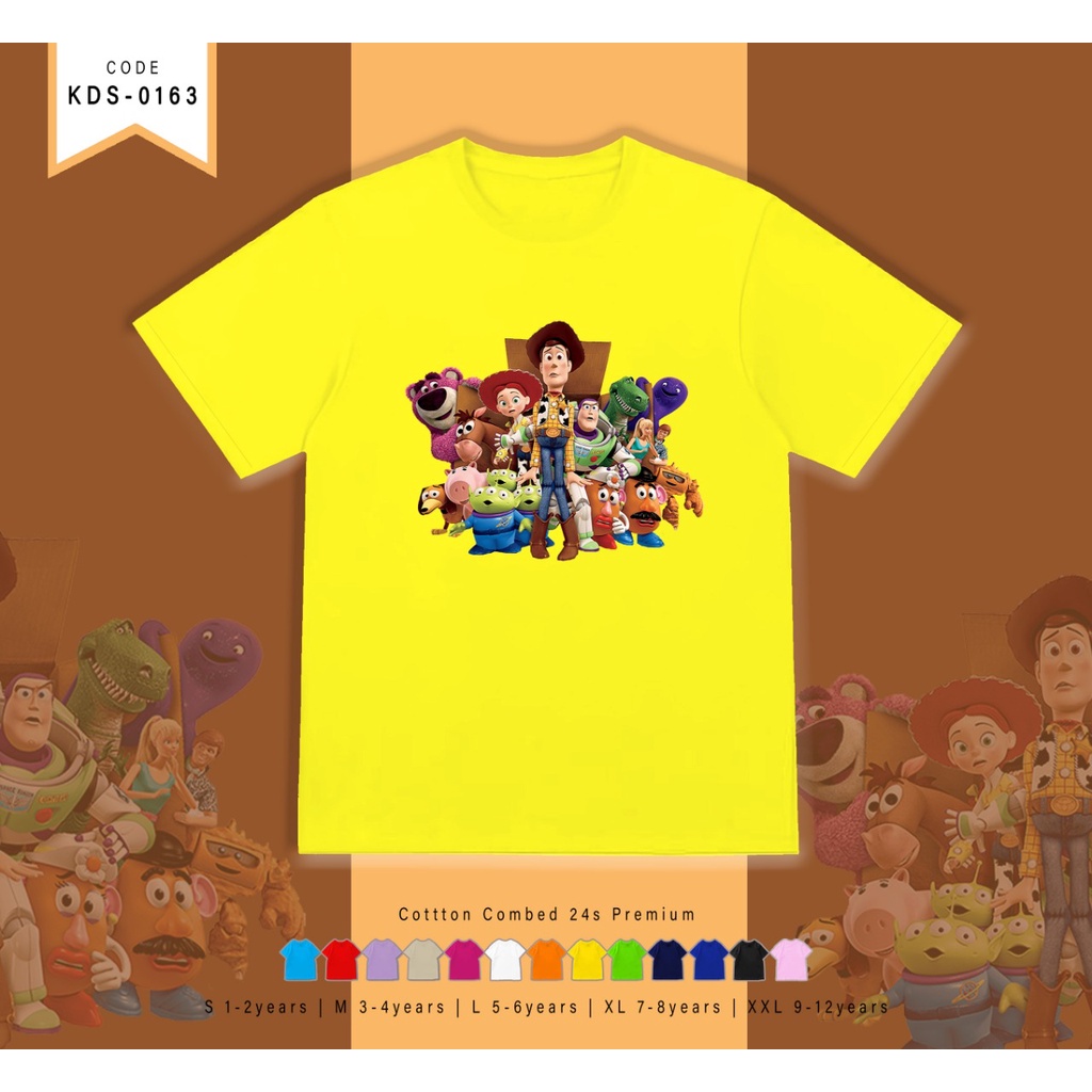 T-SHIRT / KAOS ANAK-ANAK TERMURAH BERGAMBAR TY FULL TEAM - TERIMA CUSTOM KAOS KELUARGA