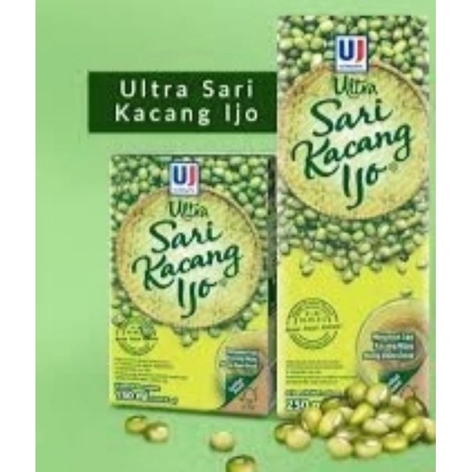 luar kota surabaya ultra sari kacang ijo 150 250 ml 150ml 250ml