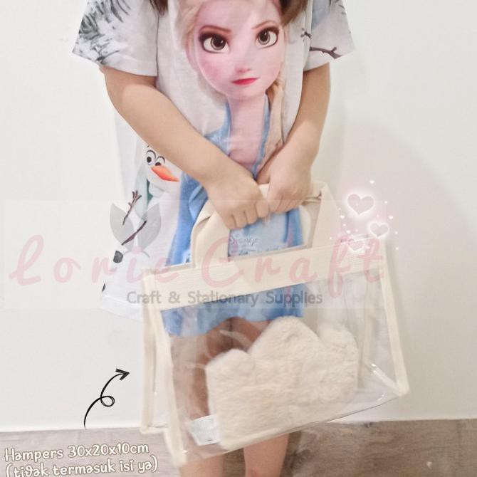 

Cuci Gudang Hampers Mika Poloss 30 X 20 X 9 Cm Tote Bag Tas Souvenir - + Straps Bagus
