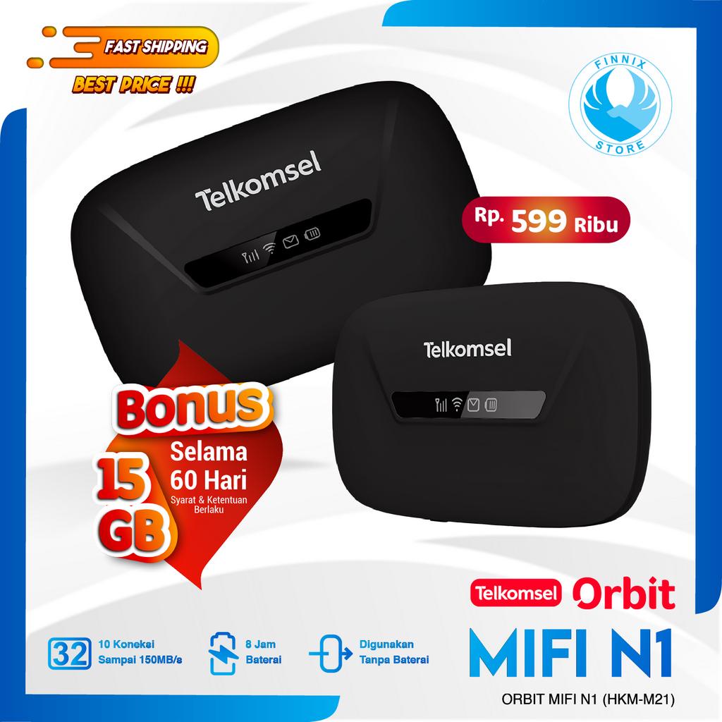 HKM Orbit Mifi N1 / N2 - M21 M22 Modem Mifi Wifi Telkomsel 4G LTE