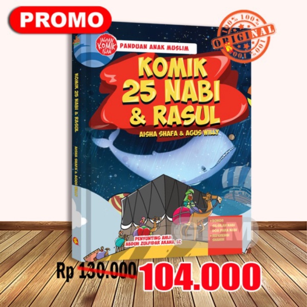 

Promo Komik 25 Nabi dan Rasul Pustaka Al-Kautsar Limited