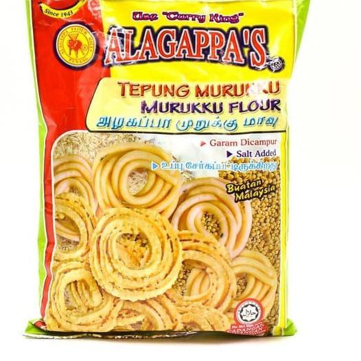 

➬ ALAGAPPA'S MURUKKU FLOUR (Tepung Untuk Murukku) 500gram ❊