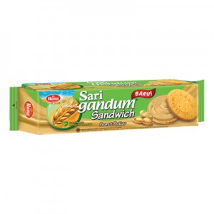 

ROMA BISCUIT SARI GANDUM SANDWICH PEANUT BUTTER 115g