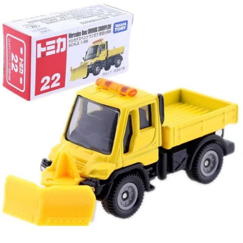 Tomica Reguler 22 Mercedes Benz UNIMOG SNOWPLOW TAKARA TOMY