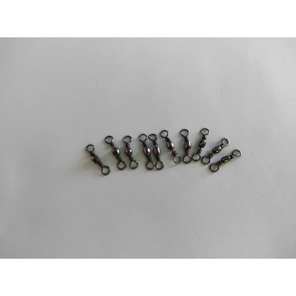 swivel isi 10 tanpa merk / swivel pancing