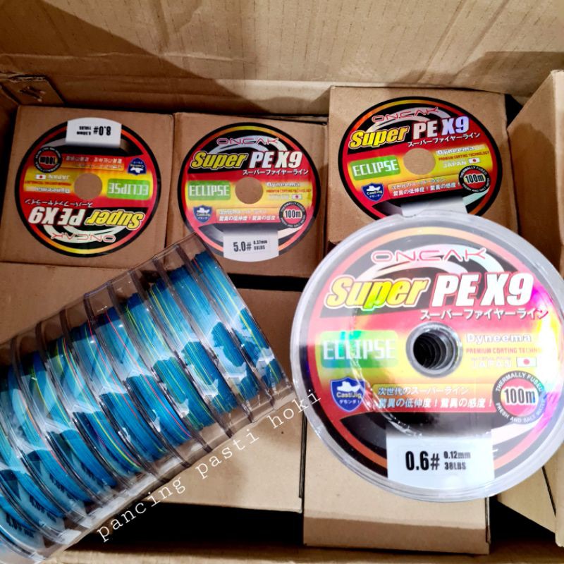 senar pe oncak eclipse x9 100METER