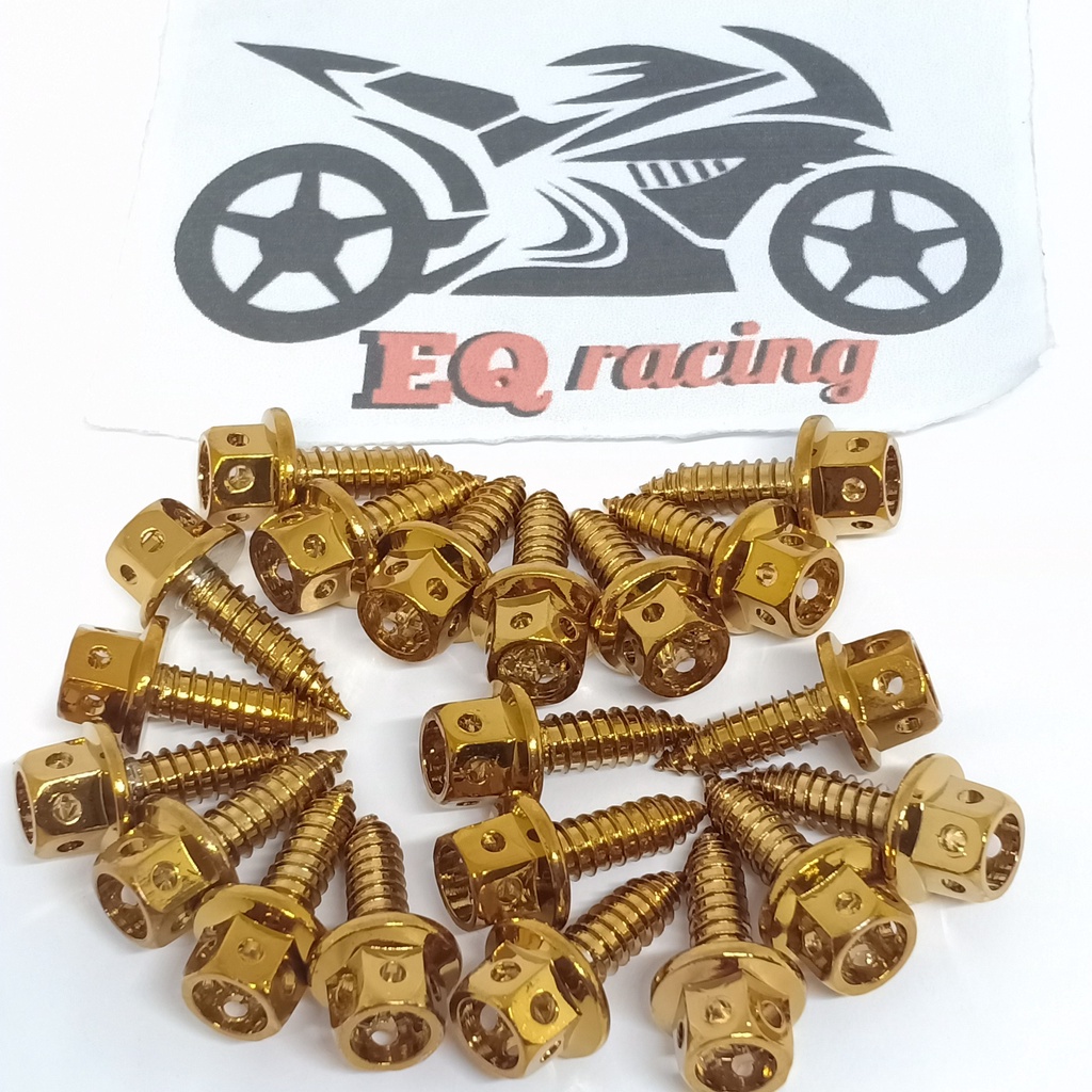 baut probolt body Yamaha flower baut body yamaha