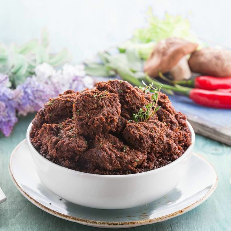

RENDANG DAGING RESTU MANDE ASLI PADANG 125 GRAM
