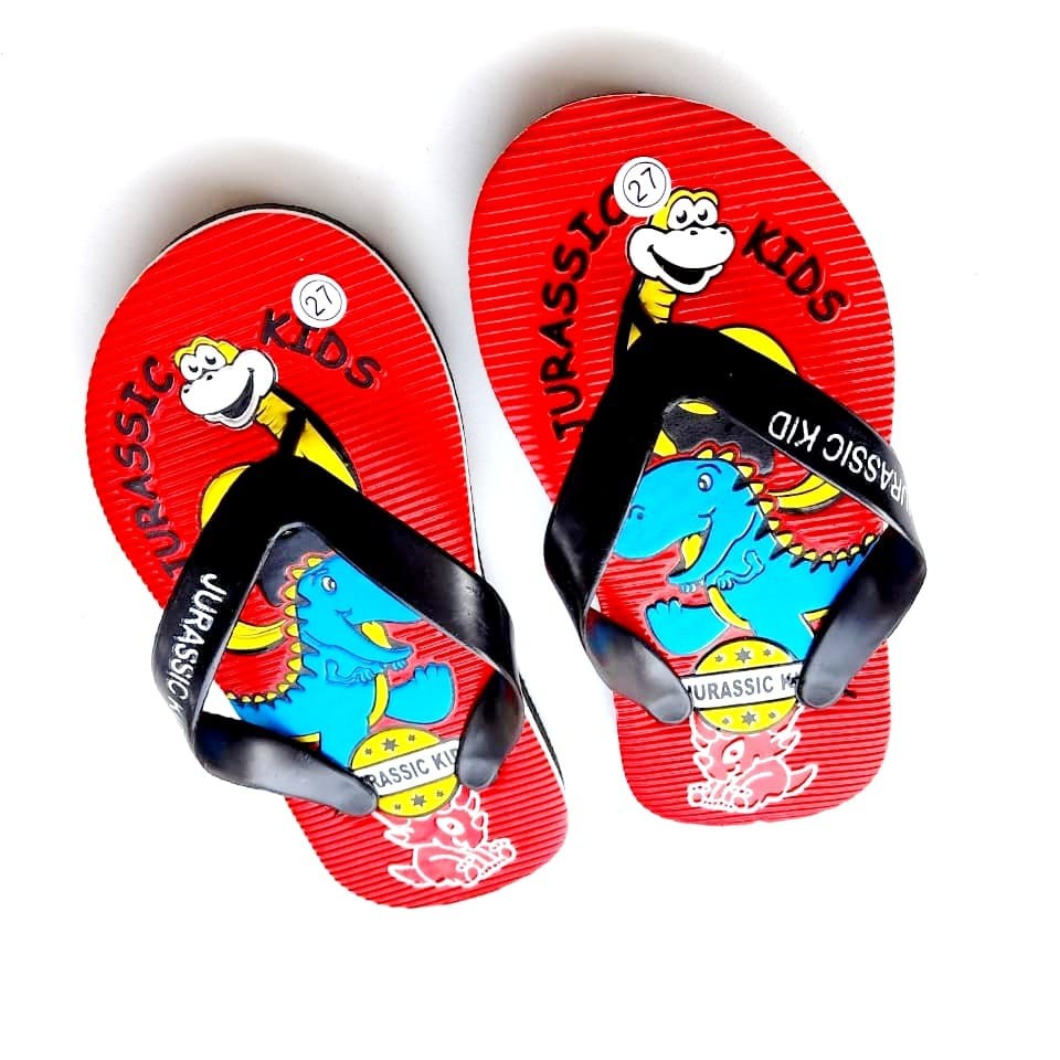 SANDAL JAPIT JURASIC KIDS DINO SANDAL ANAK TERBARU