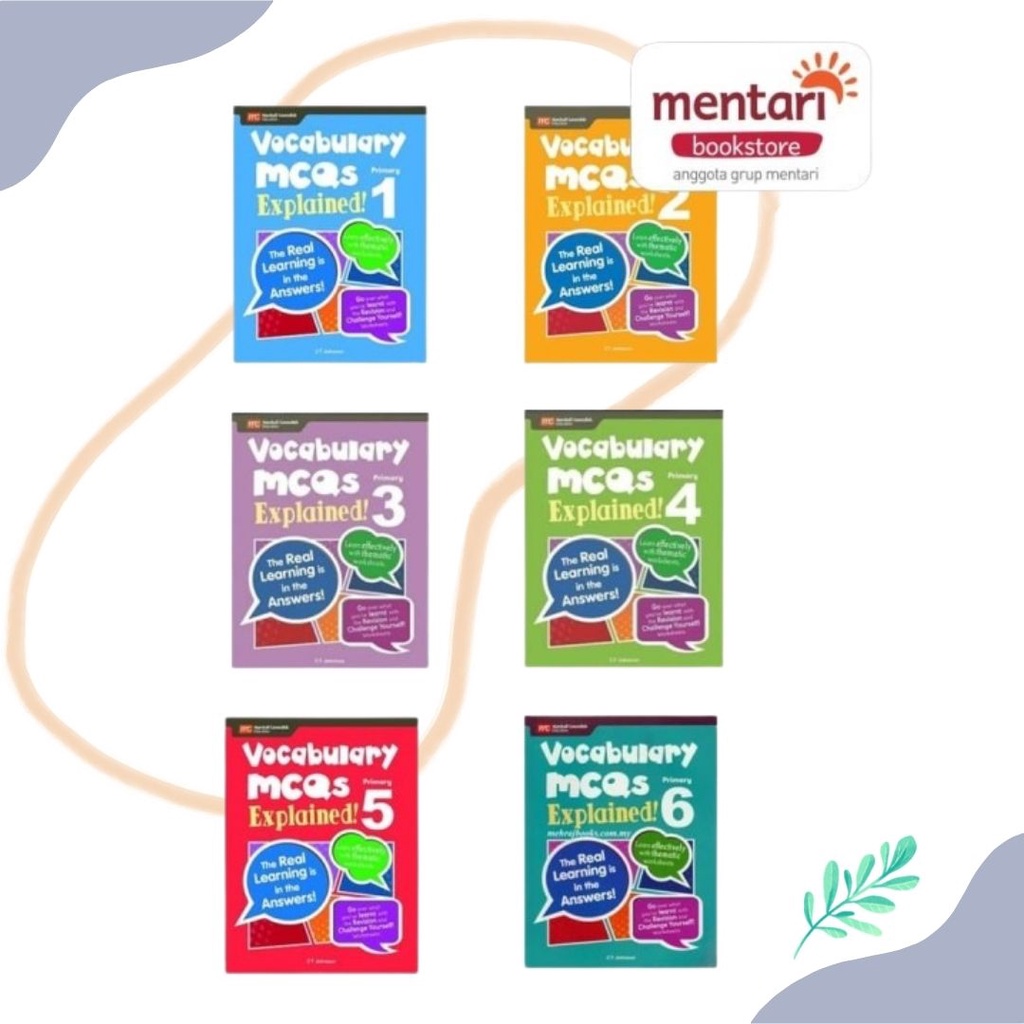 Vocabulary MCQ // Buku Latihan Bahasa Inggris SD