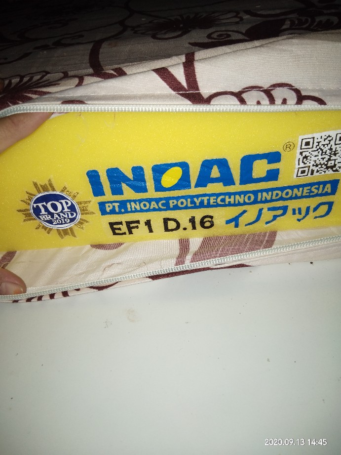 Kasur Lipat Inoac 200x90x10 Cm