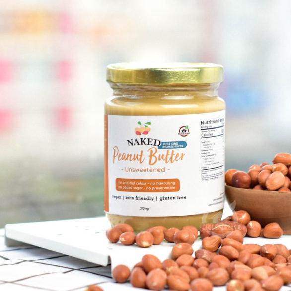 

NAKED PEANUT BUTTER UNSWEETENED 250 GR
