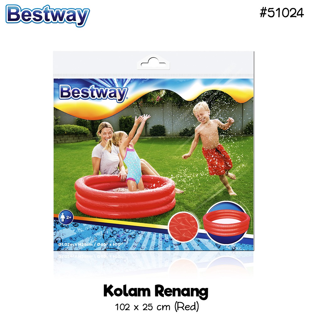 Bestway 51024 Kolam Renang Anak uk.102 x 25 cm / Kolam ...