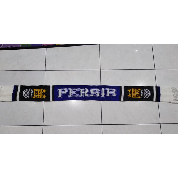 Jual syal scarf persib  bandung rajut murah Berkualitas