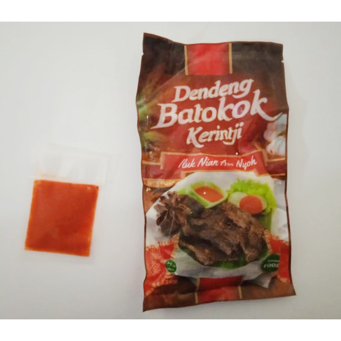 Dendeng Sapi Batokok 210gr- ASLI KERINCI SUMATERA daging dendeng