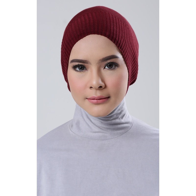 Ciput Rajut Anti Pusing | Inner Ciput Rajut Daleman Hijab